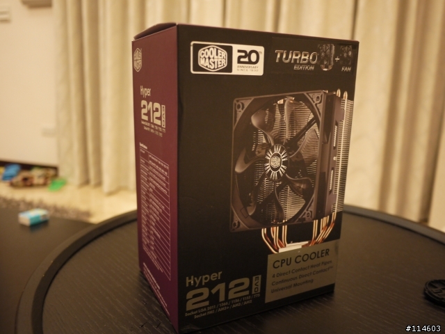 酷媽 Hyper 212 TURBO 20周年紀念版+i7 3770+Z77x-D3H簡易測試