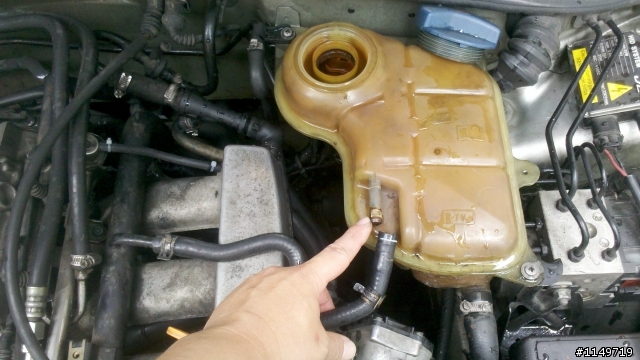 (有圖) 土炮修水管+檢修冷卻系統 Audi A4 B5