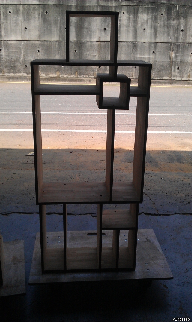 仿G7(機器人)~全實木柚木拼接