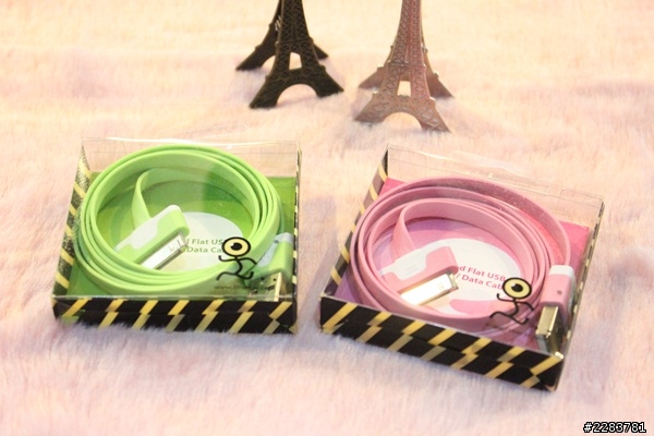 【開箱】Timer Apple Color Cable 傳輸扁線