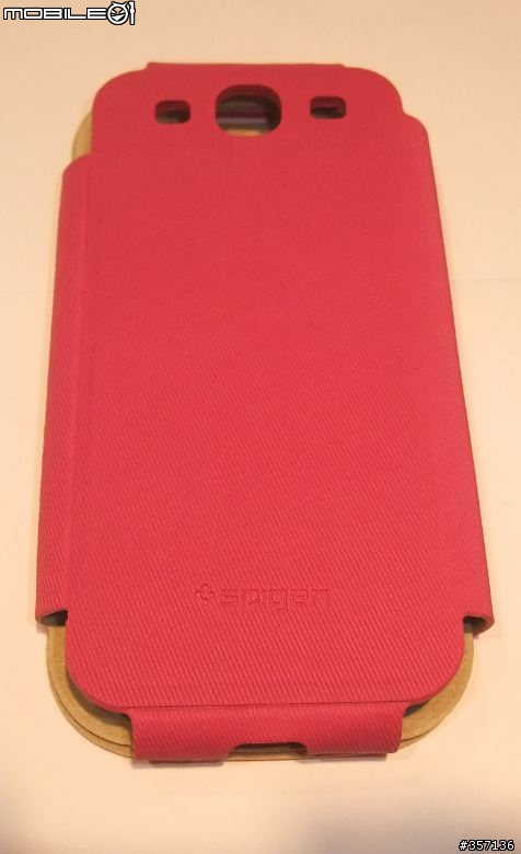 到貨 SPIGEN SGP Samsung Galaxy S3 FOLIO 手工側翻皮套