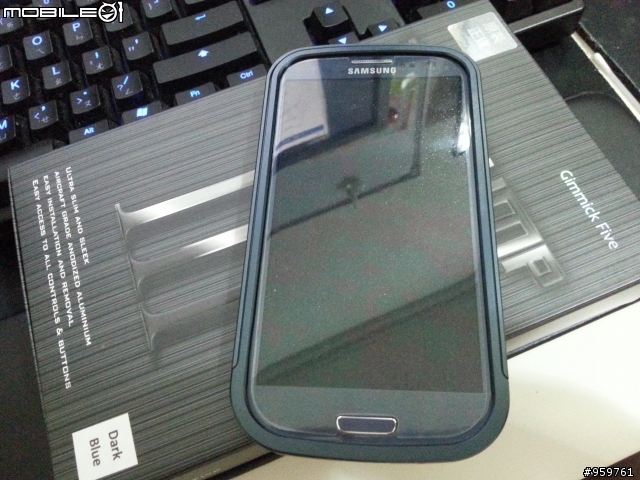 TRIOBUMP GALAXY SIII 金屬邊框殼 (原裝正貨)