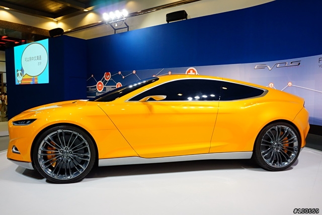 2012 Computex 福特展區 含 啟動影片 - Ford 2012 New Focus + EVOS Concept