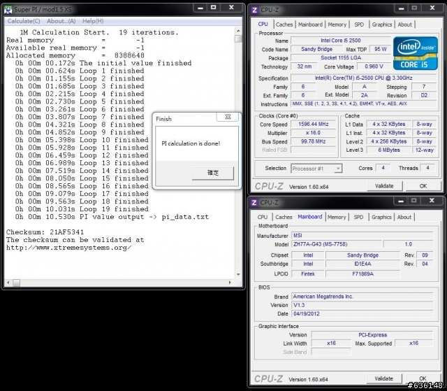 由Sandy Bridge進化Ivy Bridge, i5-2500 vs i5-3550 測試分享