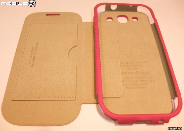 到貨 SPIGEN SGP Samsung Galaxy S3 FOLIO 手工側翻皮套