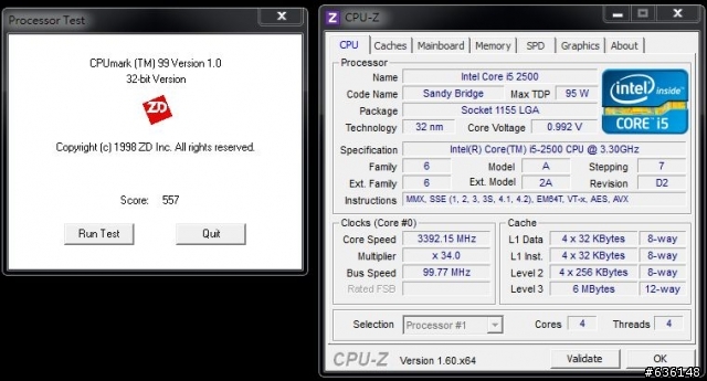 由Sandy Bridge進化Ivy Bridge, i5-2500 vs i5-3550 測試分享