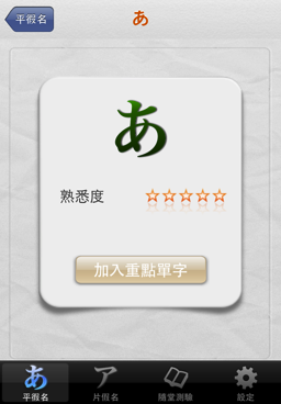 學日文好幫手 “五十音”