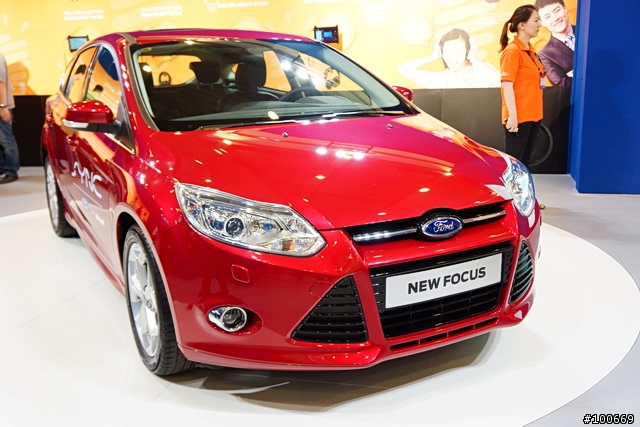 2012 Computex 福特展區 含 啟動影片 - Ford 2012 New Focus + EVOS Concept