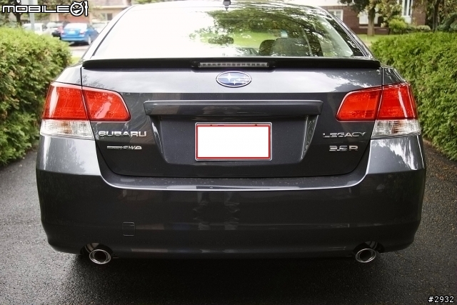 害人害己...2012 Legacy 3.6R (文長, 主觀文勿戰)