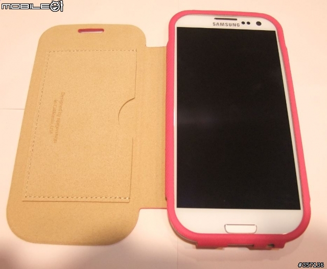 到貨 SPIGEN SGP Samsung Galaxy S3 FOLIO 手工側翻皮套