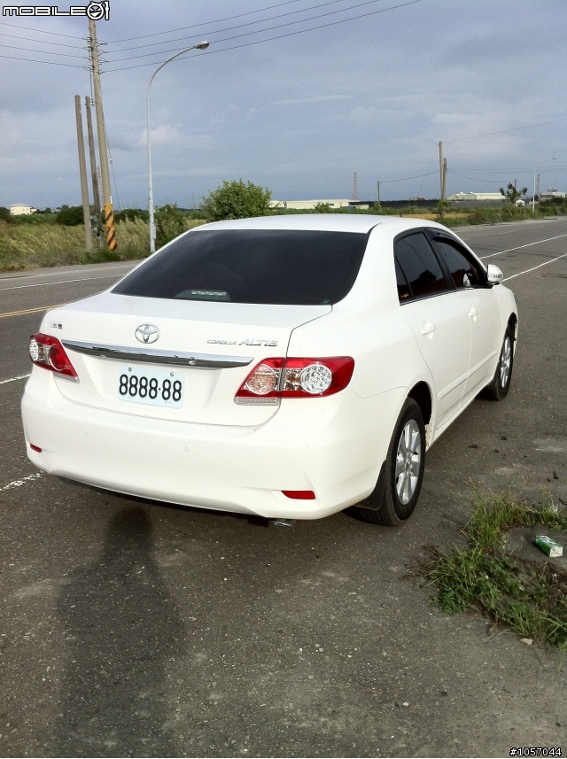 Altis E無天窗 6/22交車菜單與心得分享