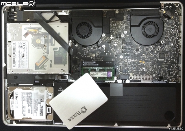 「開箱安裝」15" MacbookPro與Plextor M3 Pro 256G分享