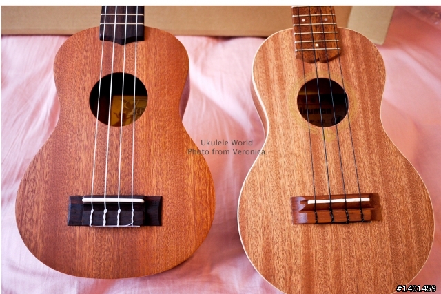 烏克麗麗開箱比較文-Ukuman UP-300 VS PUKA PK-1S
