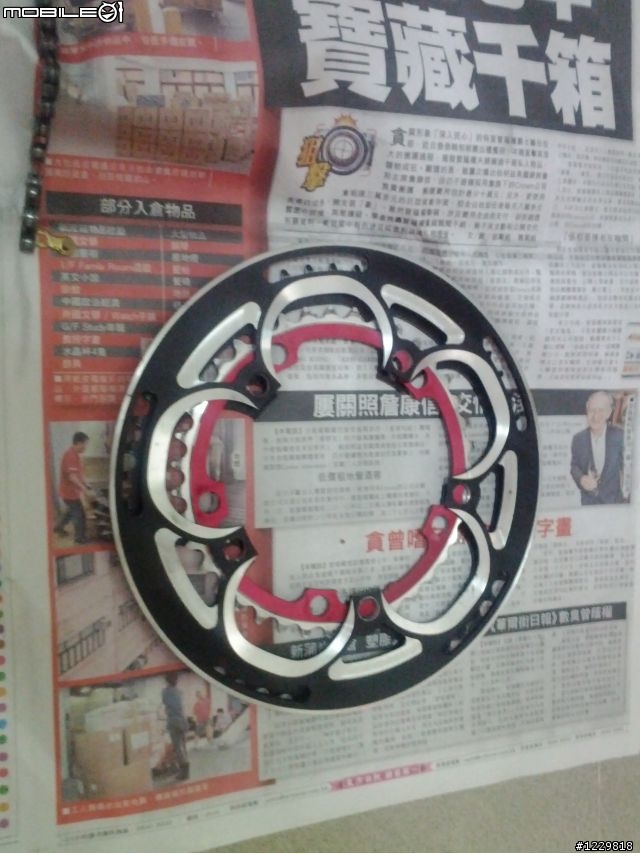 小黑紅變裝記 (Dahon SP8 重新走線, 加雙盤, 換人間肉球) 完