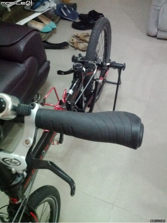 小黑紅變裝記 (Dahon SP8 重新走線, 加雙盤, 換人間肉球) 完