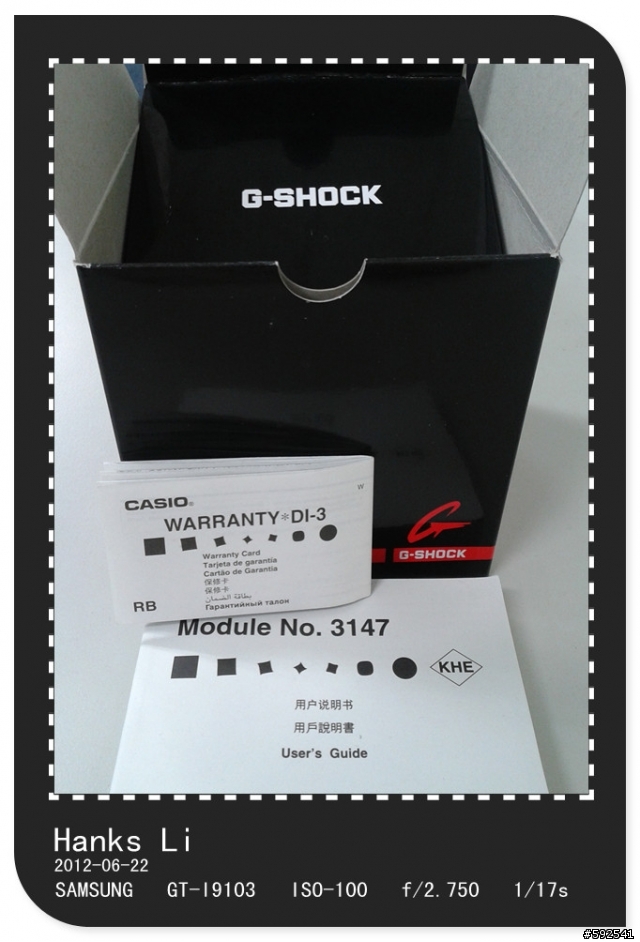 G-SHOCK RISEMAN GW-9200-1NDR 飛人騰龍錶國際版