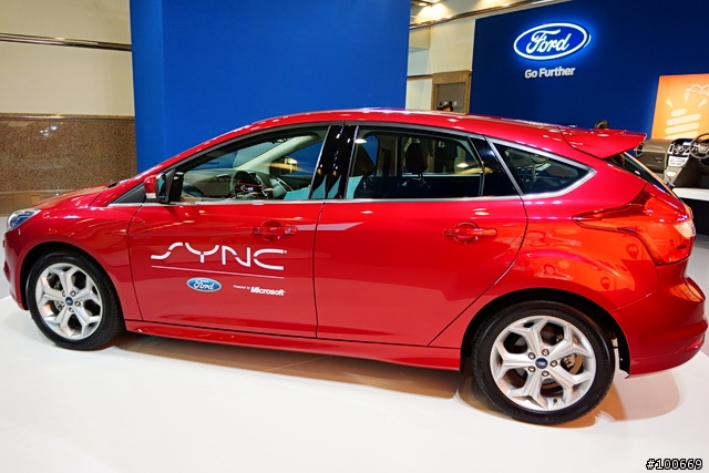 2012 Computex 福特展區 含 啟動影片 - Ford 2012 New Focus + EVOS Concept