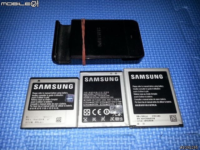 GALAXY S I,II,III 電池充電全靠它