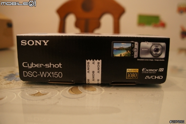 Sony DSC-WX150 開箱
