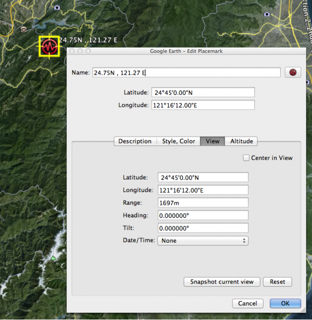 Google Earth - Range Rings 好用劃圓/半徑範圍工具