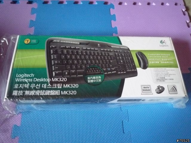 羅技無線鍵鼠組-MK320開箱(31P)(+2星期就損壞&客服維修過程)