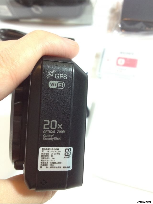 救星Sony,HX30V入手開箱~(含Wifi測試)