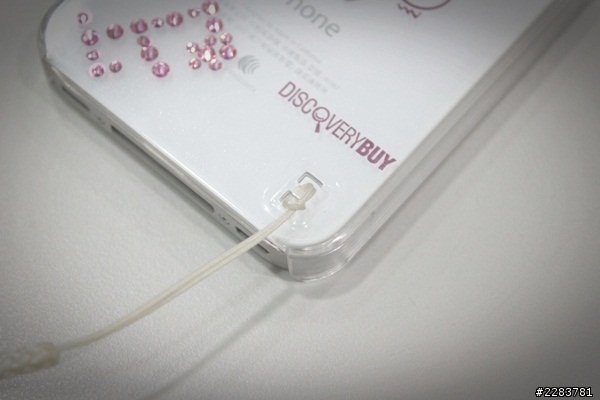 【開箱】Discovery buy iPhone 4S 施華洛世奇粉鑽殼