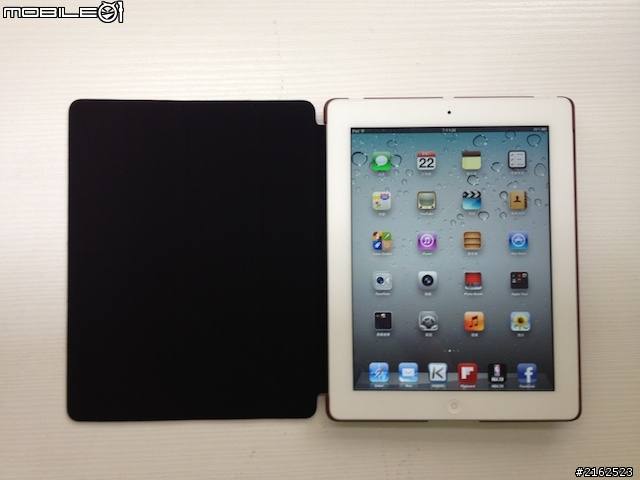 【簡單開箱】ozaki iCoat Y型保護套 for new iPad - 還是多考慮一下吧 ><