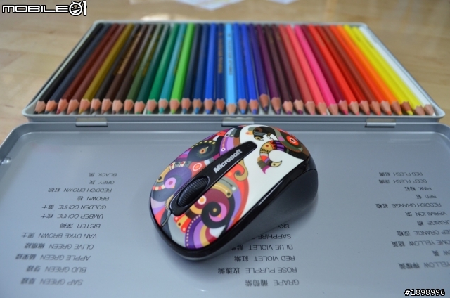 設計師的私房用品-微軟 藝術家滑鼠 3500 開箱分享~^o^~