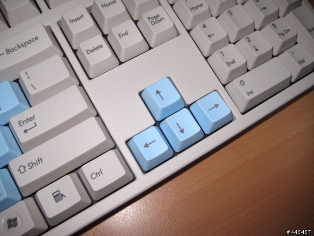 Filco Majestouch 白色中文鍵盤+淺藍色鍵帽