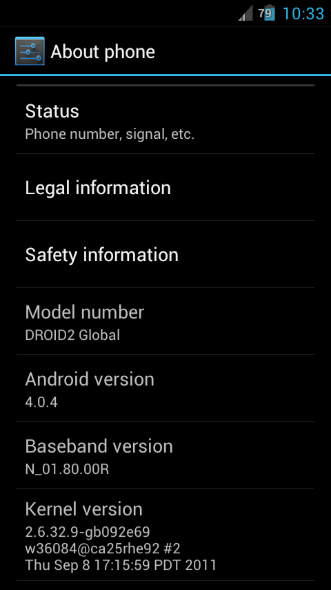 D2G ICS 4.0.4 !!!!! 一起來吃冰啦~