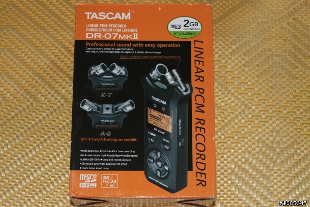 全世界首發電光火石bobby開箱外加TASCAM DR07MKII開箱