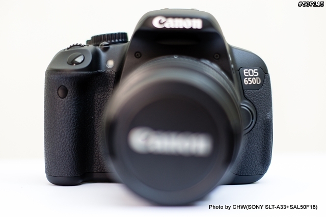 Canon 650D開箱 & α33 vs 650D