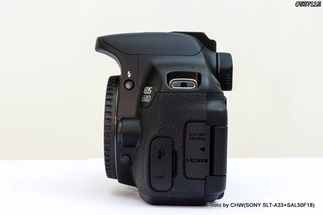 Canon 650D開箱 & α33 vs 650D