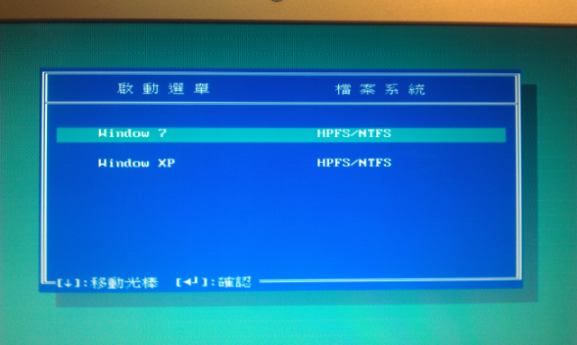ACER 4755G i7安裝雙系統 Window7 & WindowXP 自認完美成功