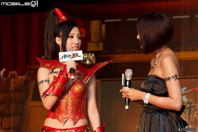 【採訪】林采緹化身無雙女戰神 《水滸無雙Online》上市記者會