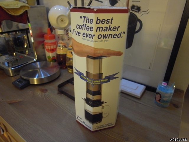 我家新貨到~Aeropress 手壓針筒式咖啡壺