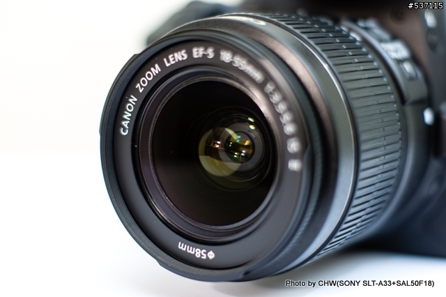 Canon 650D開箱 & α33 vs 650D