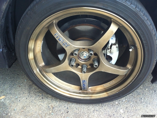 mazda3 2.0換 Rays 57F 18"