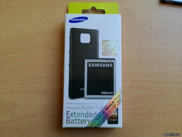 i9100 S2 原廠 2000 mAh 鋰電池分享