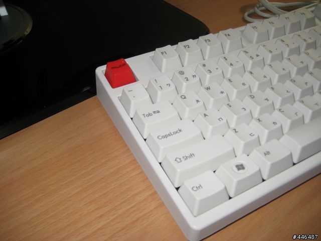 Filco Majestouch 白色中文鍵盤+淺藍色鍵帽