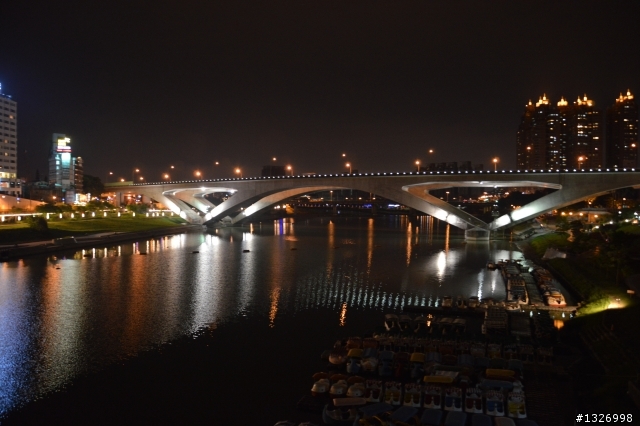 D3200 開箱文 ~ (夜景 風景 連拍..) 多種功能測試