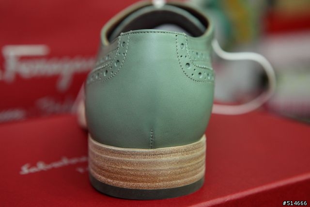 糟糕,我覺得有點fashion--Salvatore Ferragamo "BARIO" 編織Derby鞋