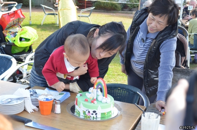 (分享) 寶貝兒子一歲戶外生日趴