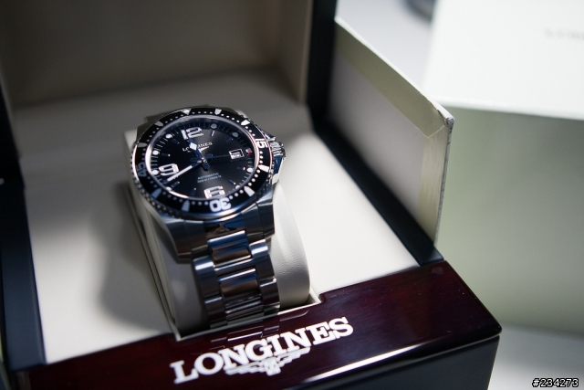 Longines浪琴-深海征服者 黑水鬼