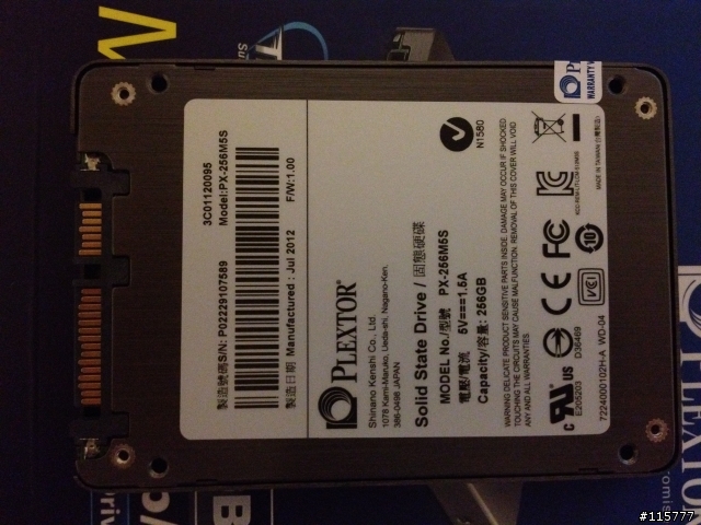 (已更新)參加Plextor SSD M5S 256GB 試用活動分享