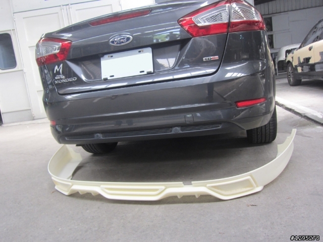 Mondeo MK4後下擾流新、舊版試組裝