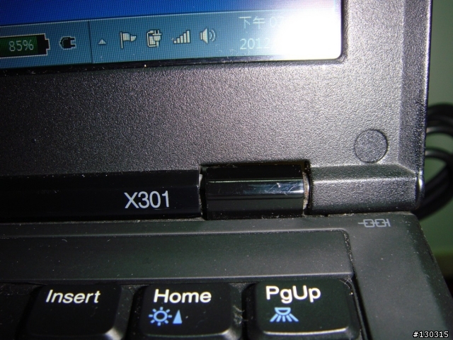 檢視淘寶購買的 ThinkPad x301