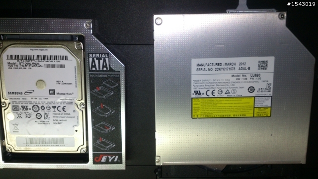 Asus N56VZ SSD+HDD (光碟機轉硬碟) 簡易圖文教學