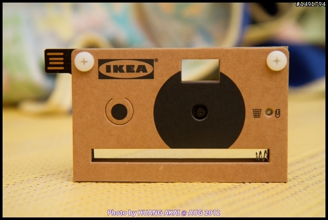 【IKEA KNAPPA 紙相機】紙板也能變相機